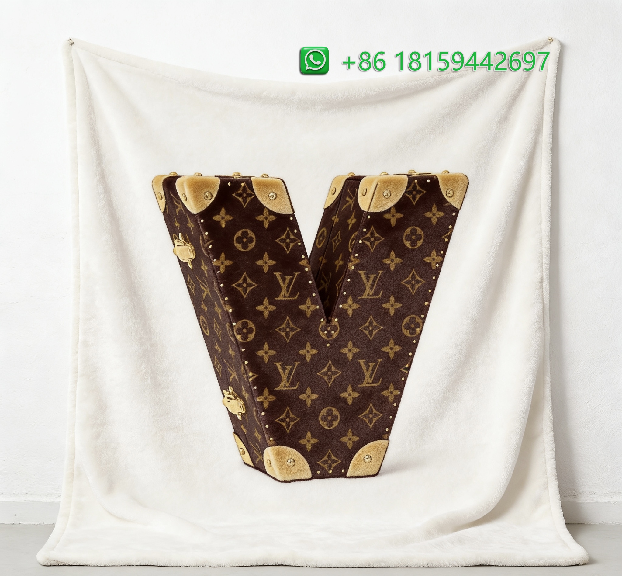 Louis Vuitton Throw Blankets